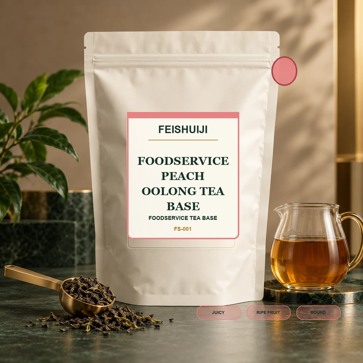FEISHUIJI Foodservice Peach Oolong Tea Base product image