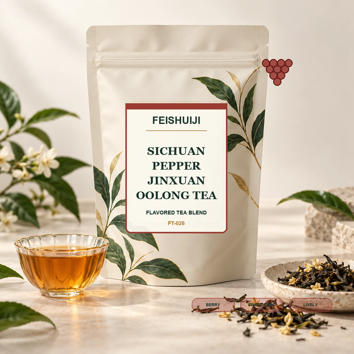 FEISHUIJI Sichuan Pepper Jinxuan Oolong Tea product image