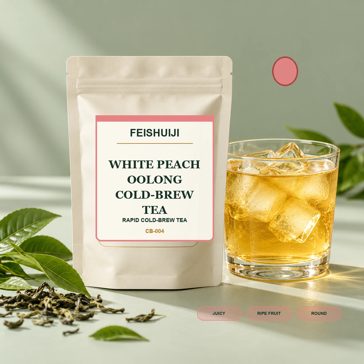 FEISHUIJI White Peach Oolong Cold-Brew Tea product image