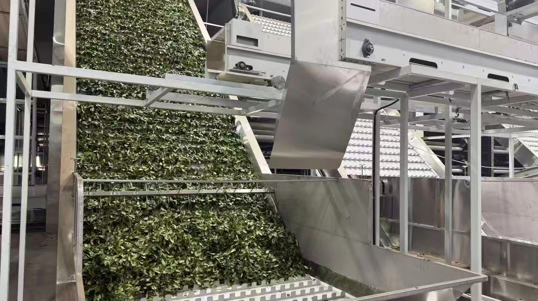 Drum processing equipment close up