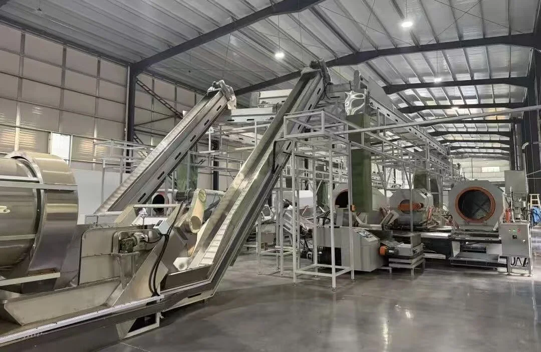 Oolong tea processing line overview Tea processing line overview for oolong tea manufacturing context